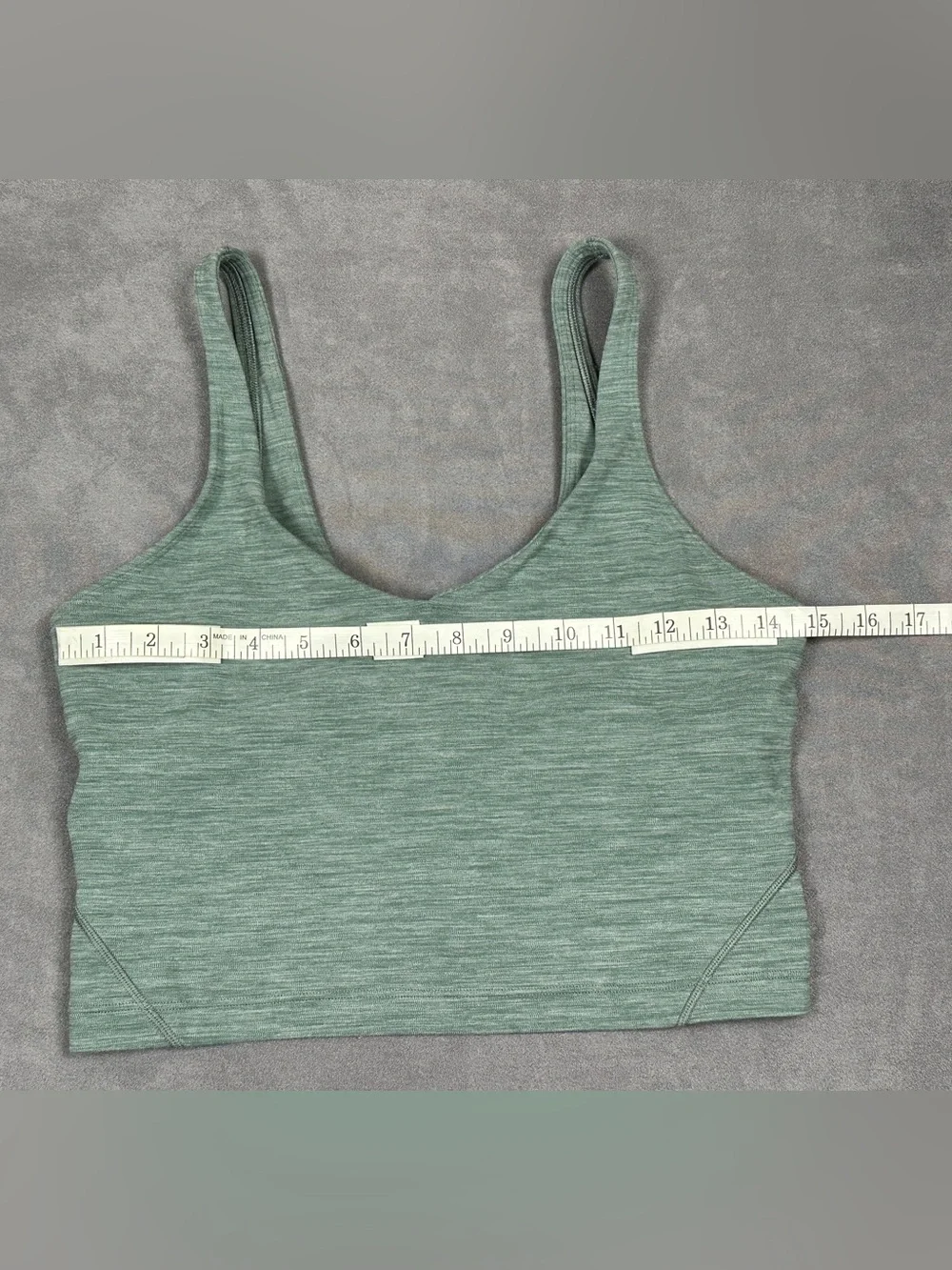 Lululemon Align Tank Top Heathered Tidewater Teal Size 8 (W1DE0S)